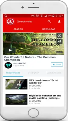 Video Downloader HD android App screenshot 3